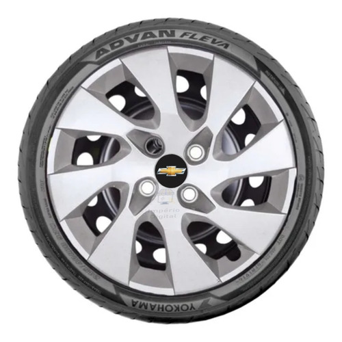 Jogo Calota Onix Prisma Cobalt 2014 2015 2016 Aro 15 4pçs