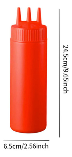 Condimento Spreeze Botella Condimentación Botella Rojo