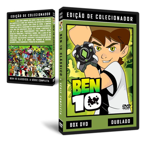 Ben 10 - Série Completa Em Dvd