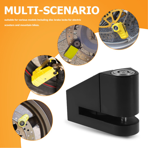 Scooter Resistente Con Bloqueo Antirrobo Con Freno De Disco