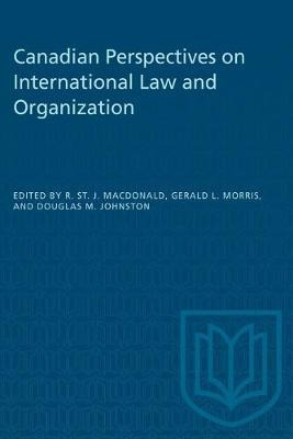 Libro Canadian Perspectives On International Law And Orga...