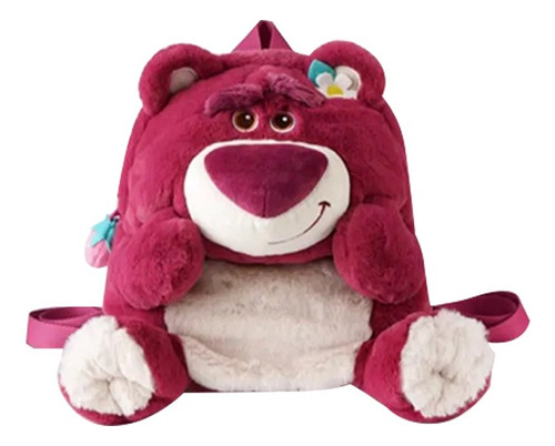 Mochila De Felpa Pelo Lotso Toy Story Disney Original