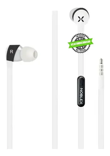 Auriculares Noblex Din micos Hpi04w Manos Libres Micr fono