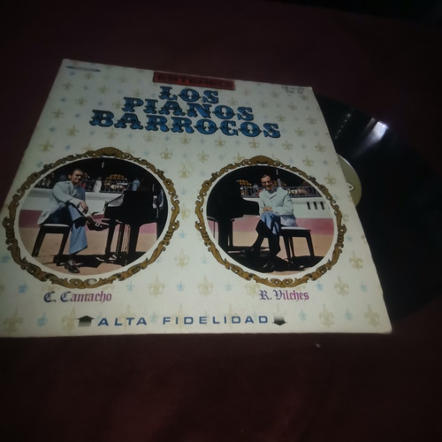 Los Pianos Barrocos Lp Vinil Discos Orfeon 1969