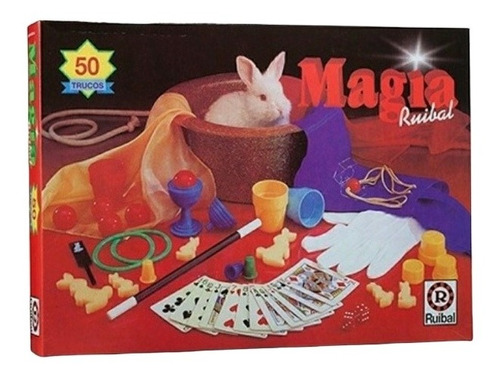 Juego De Magia 50 Trucos + 6 Años Ruibal 4500