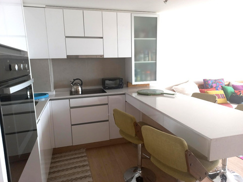 Departamento Amoblado, Excelente Ubicación De Providencia