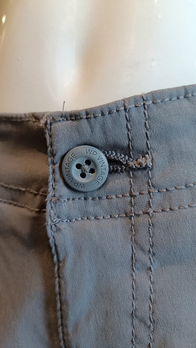 Short / Bermuda Weatherproof Para Niño Color Gris Talla 6