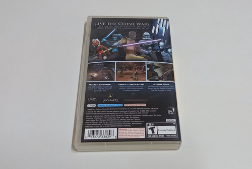 Star Wars The Clone Wars: Republic Heroes Original Para Psp (Usado)
