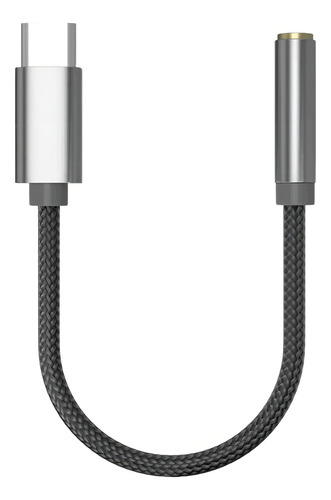 Kz Am01 Adaptador Dac Auxiliar 3.5 Mm Hembra A Tipo C Hifi