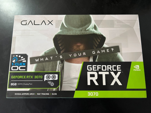 Gpu Nvidia Rtx 3070  Galax 1-click Oc 