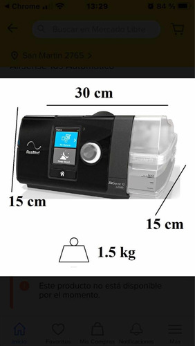 Apnea Máquina Airsence 10 Cpap-apap