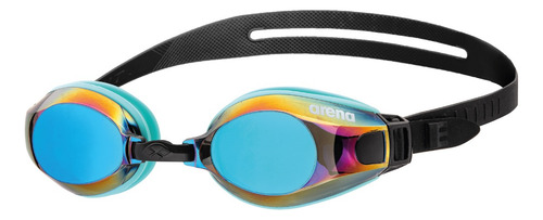 Antiparras De Natacion Arena Zoom X-fit Mirror 112 Turquesa