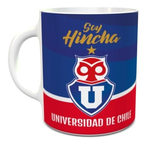 Tazón Fútbol Soy Hincha De Universidad De Chile 17