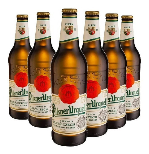 Cerveja Tcheca Pilsner Urquell 500ml ( 6 Unidades )