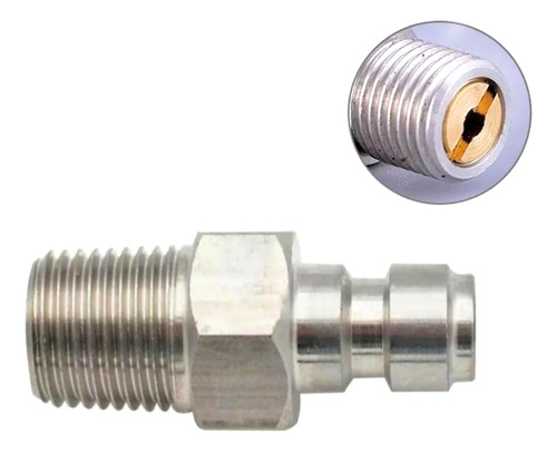 Conector Válvula De Retención Hilo Americano 1/8 Bspp Y Npt