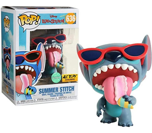 Funko Pop 636 Lilo & Stitch - Brinquedo Modelo De Boneco Sum
