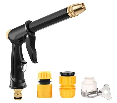 Pistola De Agua De Alta Presión Para Lavado Y Riego 4 Piezas