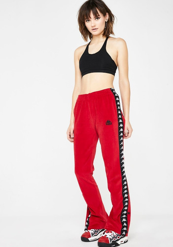 Pantalón Kappa Original - Banda 222 Melody Rojo - Mujer