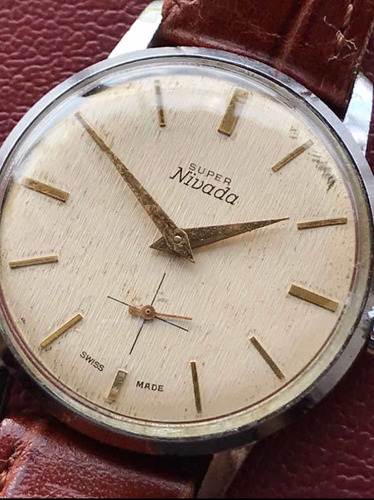 Reloj Súper Nivada Cuerda De Colección (rolex,tudor,omega)