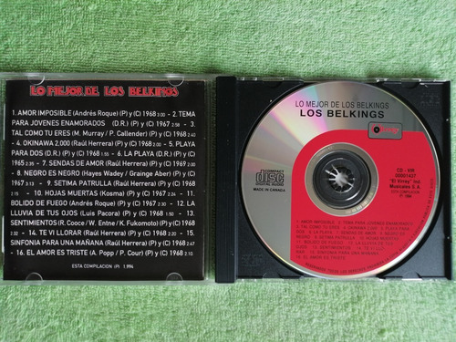 Eam Cd Lo Mejor De Los Belkings 1980 Sus Grandes Exitos