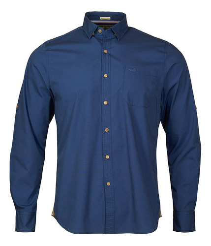 Camisa Rockford Hombre Galiton Azul