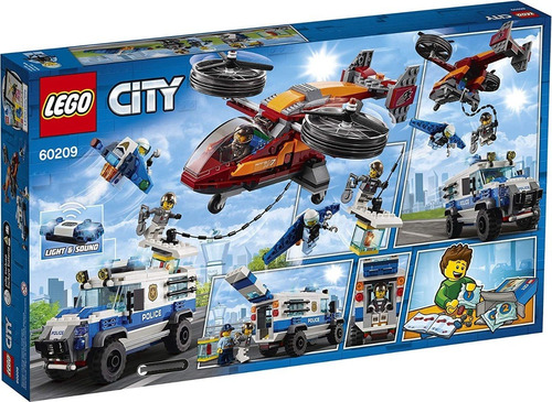 Lego City Sky Police Diamond Heist 60209 Kit De Construcción