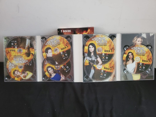 Dvd Serie El Señor De Los Cielos Temporadas 1 Y 2 1° Parte (Usado)