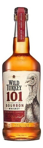 Whisky Wild Turkey 101 Bourbon 1 Litro - Original