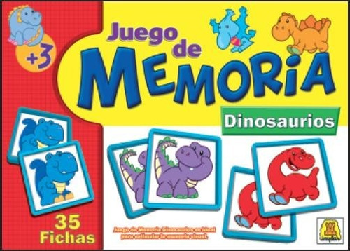 Juego De Memoria Dinosaurio 258 E.full
