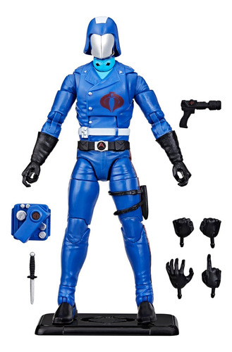 Boneco G.i. Joe Cobra Commander Retro Cardback Hasbro F9677