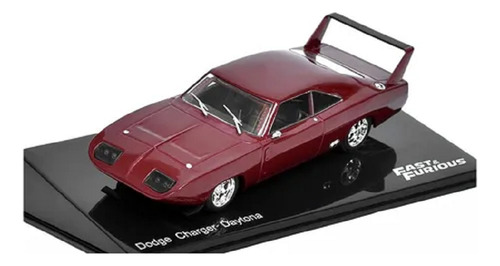 Dodge Charger Daytona Esc. 1/43 Fast & Furious #5 - 2025 Bordó