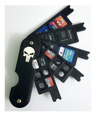 Case Capa Bolsa Porta Cartão Memória Sd Sdhc Micro Canivete