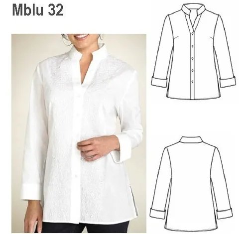 Blusas con cuello militar sale