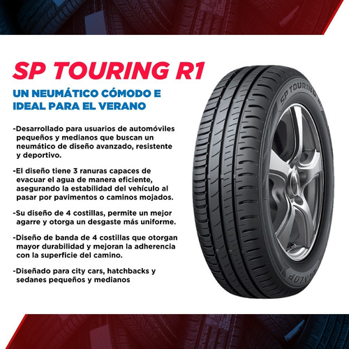 Neumático Dunlop 155 70 R13 Sp Touring Chevrolet Spark Daewo