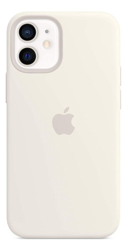 Funda De Silicona Para iPhone 12 Mini Con Magsafe - Blanco