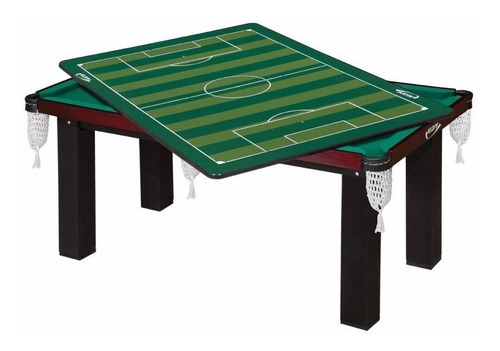 Imagem 2 de 6 de Mesa Sinuca Multi-funcional 4 Em 1 Com Jogo De Bolas E Tacos