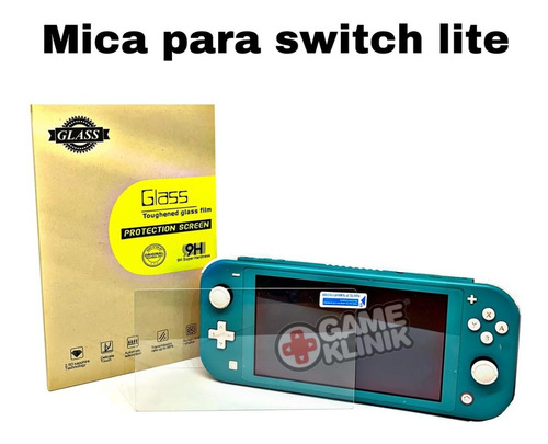 Mica Cristal Templado Para Nintendo Switch Lite Glass