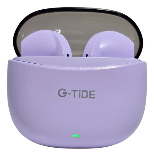 Audífonos Inalámbricos Bluetooth G-tide L21 In-ear Blancos Morado