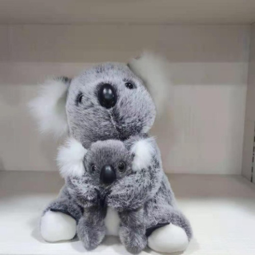 Koala Madre E Hijo Peluche 30cm Muñeco Casa De Juegos