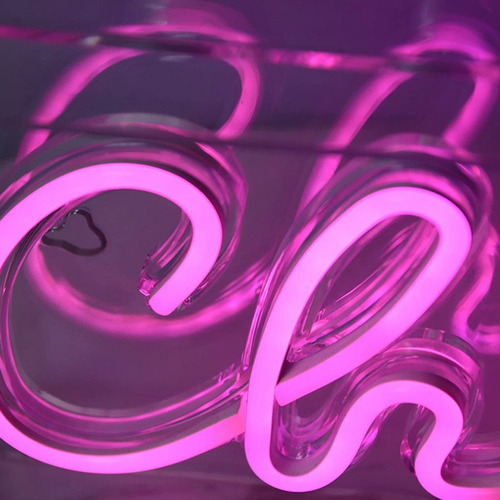 Letrero Led Usb De Cheers Neon Sign, Lámpara De Escritorio C