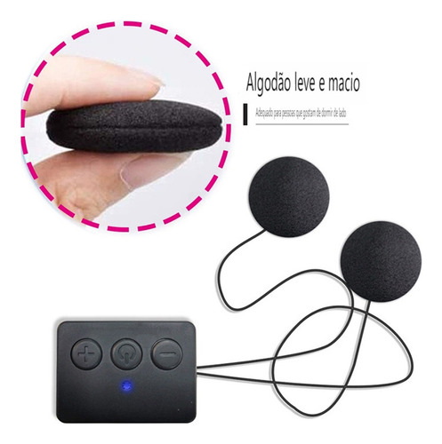 Máscara Para Ojos Sleep Music Shading 3d Con Bluetooth