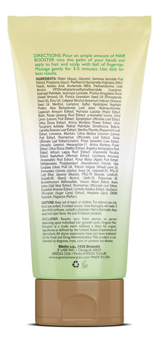 Set Energético Orgánico Para El Crecimiento Del Cabello Con