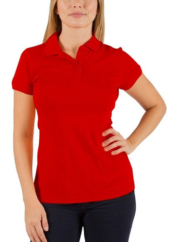 Playera Polo Premium Mujer Uniforme Empresa Personaliza Dama