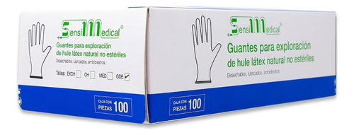 Guante Para Exploracion De Hule Latex Natural No Esteril Gra Color Sin Color Talla G