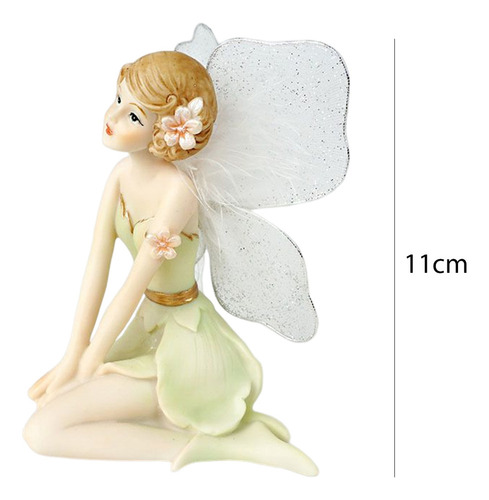Figura Decorativa De Resina Con Forma De Hada En Forma De F