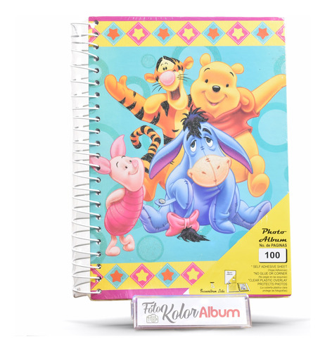 Álbum Fotográfico Infantil Winnie 100 Paginas