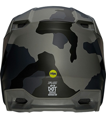 Imagen 5 de 5 de Casco Motocross Fox V1 Trev Mx #27734-247