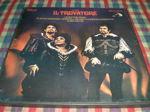 Verdi / Il Trovatore Box Set Vinilo Triple Con Libro