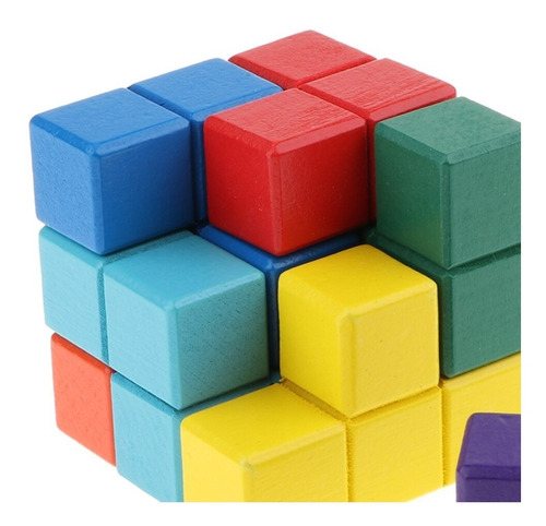 Cubo Soma Colores Agilidad Destreza Niños Montessori