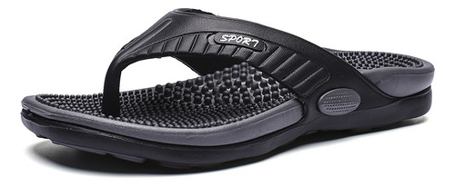 Sandalias Negro Hombre Y Mujer Chanclas Eva Playa Baño